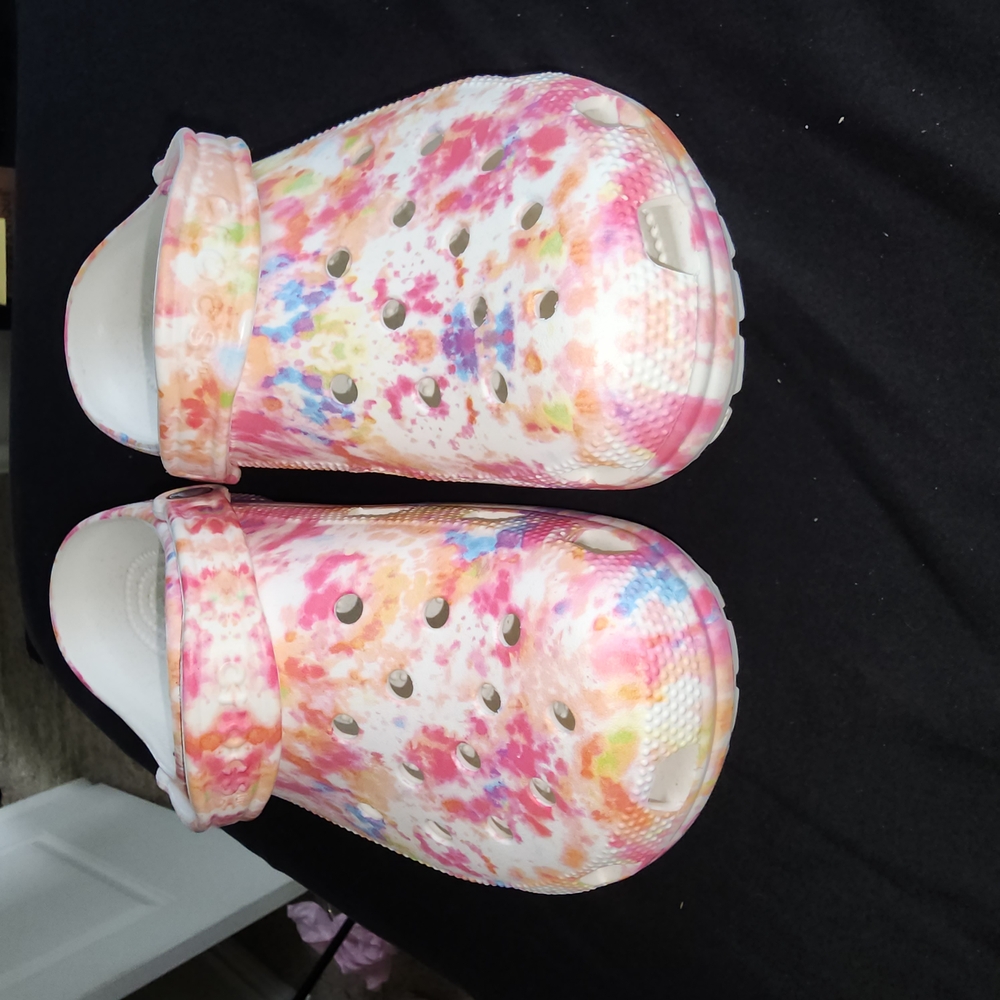 CROCS Pink and Orange Mules for Everyday Comfort